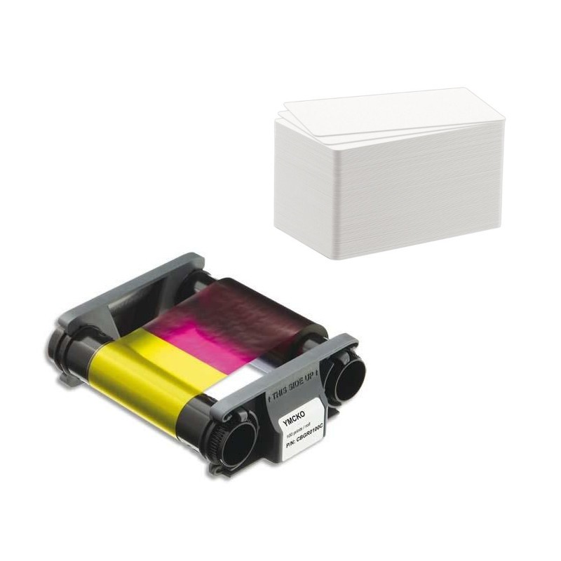 Ruban couleur + Carte Evolis