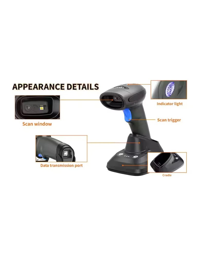 HC-5208 – Scanner Bluetooth 2D