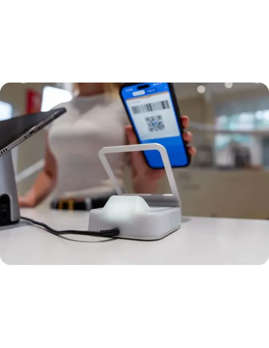 Sunmi Blink – Scanner de table 1D/2D pour écrans